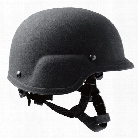 Protech Pasgt Ballistic Helmet Iiia W/r2s System, Black, One Size - Black - Unisex - Excluded