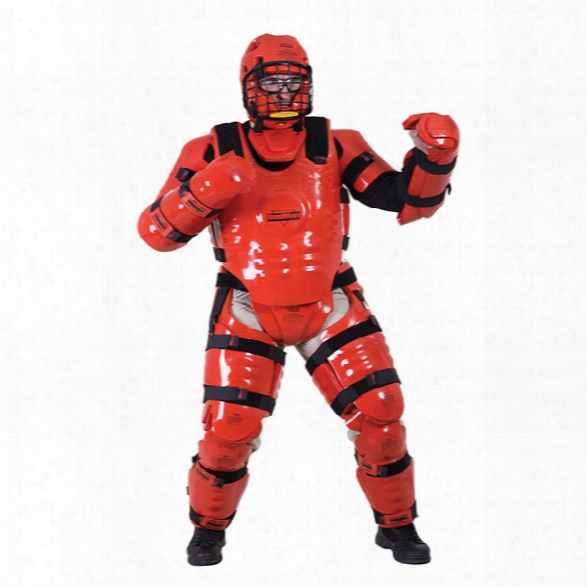 Redman Xp Instructor Suit, Red, Body Guard Small/medium, Head Medium - Red - Male - Excluded