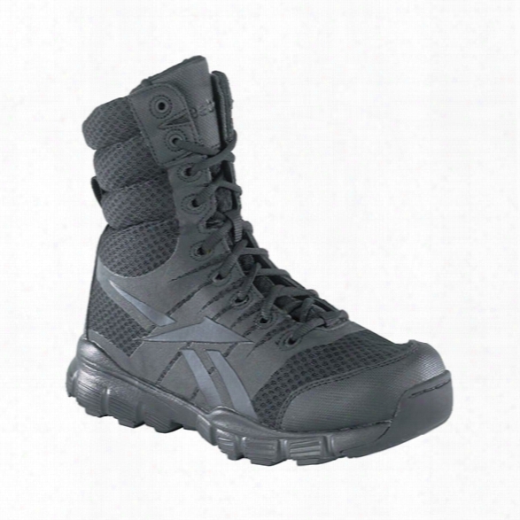 Reebok Dauntless Ultralight Seamless 8-inch Sidezip Boot, Black, 10.5m - Metallic - Unisex - Excluded