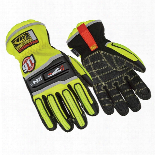 Ringers Gloves Extrication Barrier One Glove, Hi-vis, 2x-large - Hivis - Male - Included