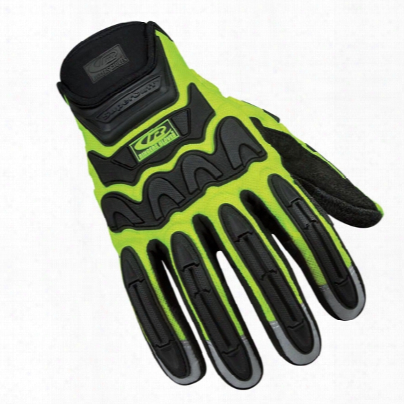 Ringers Gloves R-21 Rescue Glove, Hi-vis, 2x-large - Hivis - Male - Included