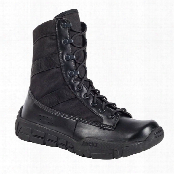 Rocky C4t 8-inch Duty Boot, Black, 10.5m - Black - Unisex - Included