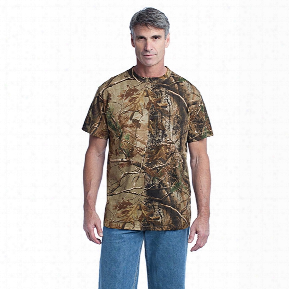 Russell Outdoors Realtree Ap Explorer Cotton T-shirt, 2x-large - Camouflage - Male - Included