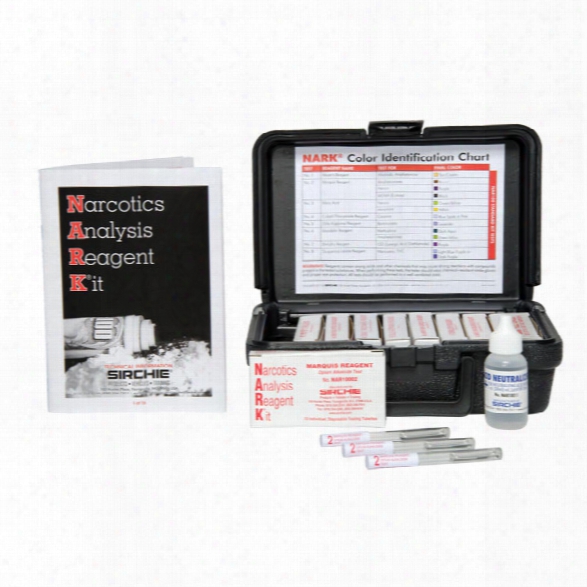 Sirchie Narcotics Analysis Reagent Kit - Black - Unisex - Included