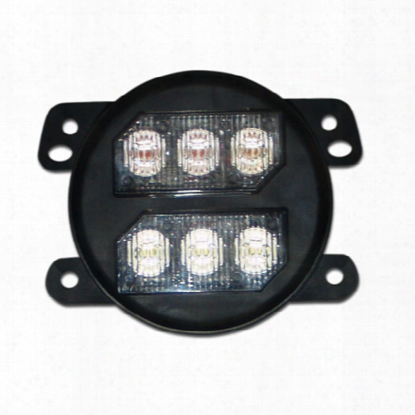 Soundoff Signal Fog Light Bezel For Use W/ El3sn(x), Oem Fog Light Option Only, Dodge Charger 2011-2014 - Unisex - Included