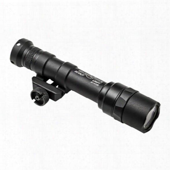 Surefire M600 Mini Scout Light Compact Led Weaponlight, 500 Lu, (2)123a, Black - Black - Male - Included