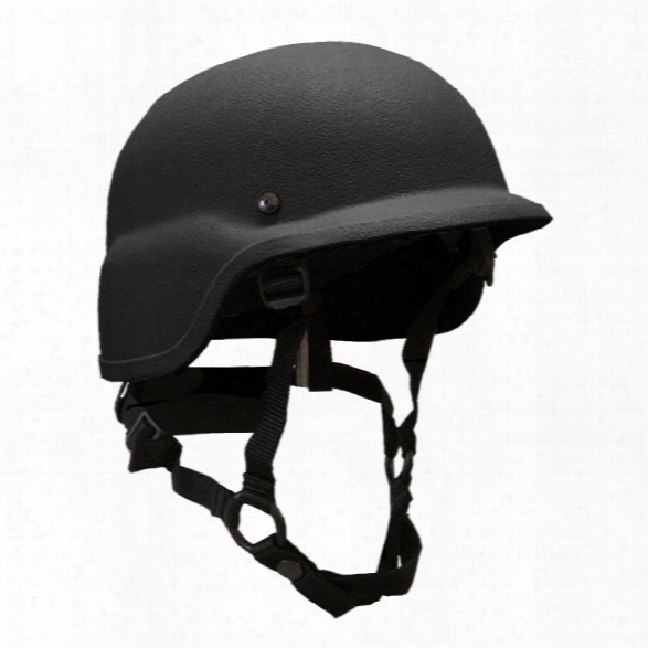 United Shield Pst Sc 650 Level Iiia Helmet, Black, Large - Black - Male - Excluded