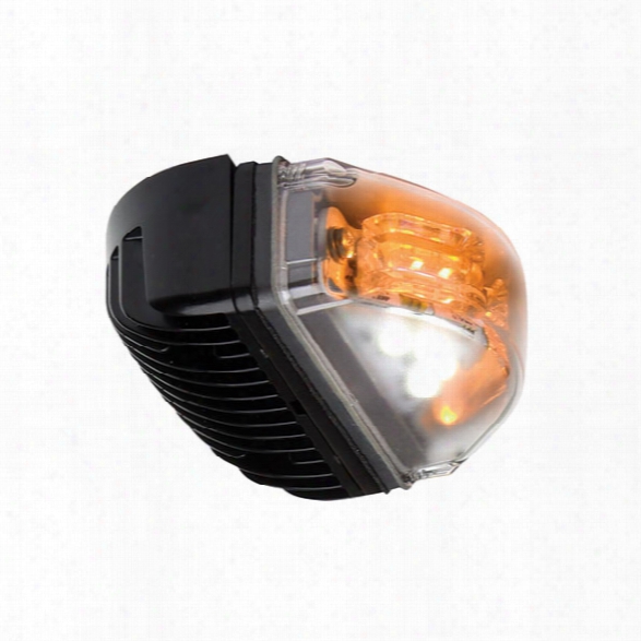 Whelen Linsv2 V-series&trade; 2-in-1 Combo 180 Warning & Puddle Light, Amber - Black - Male - Excluded