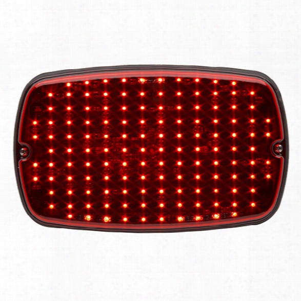 Whelen M9 Series Linear Super-led&reg; Surface Mount, Brake/tail/turn, Red - Red - Male - Excluded