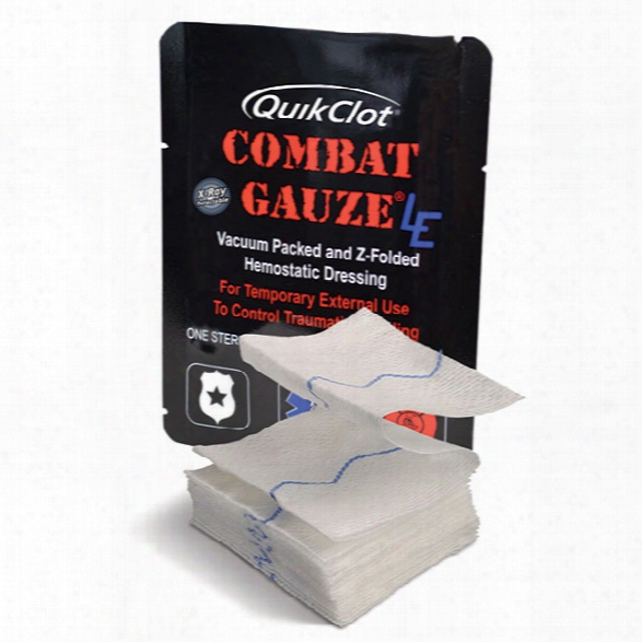 Z-medica Quikclot Combat Gauze Le - White - Unisex - Included