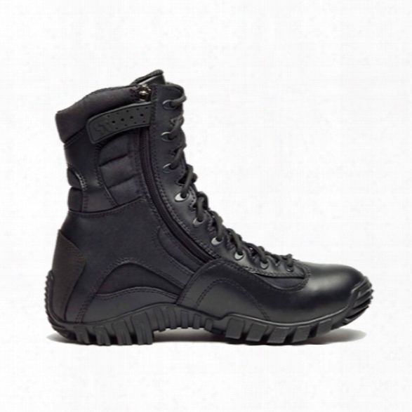 Belleville 8" Kyber Lightweight Side Zip, Waterproof High Performance Tactical Boot Black 10.5 Reg - Black - Male - Included