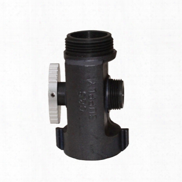 C&s Supply T-valve, 1.5" F. X 1.5" M. X 1" M., Nsph - Male - Included