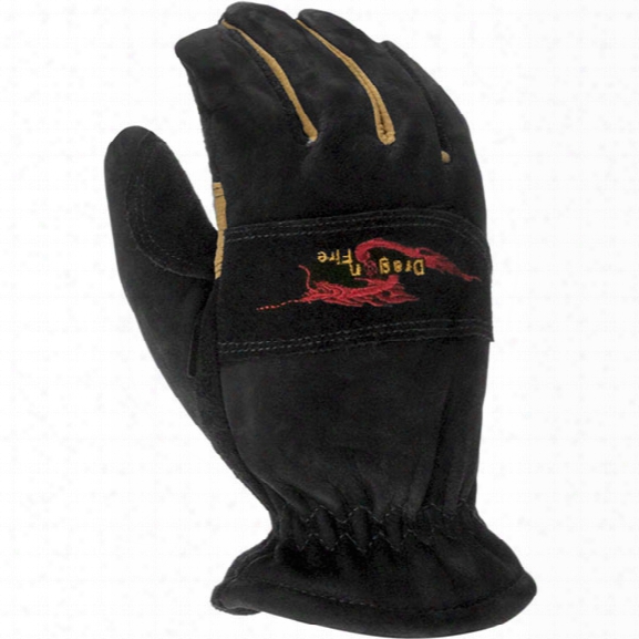 Dragon Fire Alpha-x Structural Glove, Gauntlet Cuff, Large - Male - Included