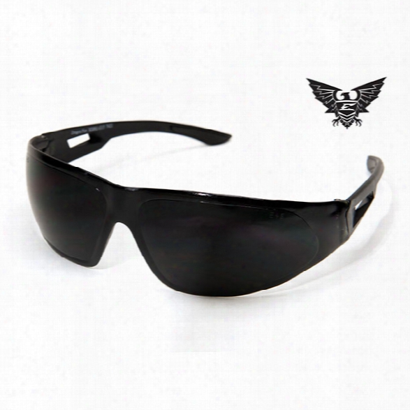 Edge Eyewear Dragon Fire Tactical Eyewear, Black With G1-5 Lens - Clear - Unisex - Included