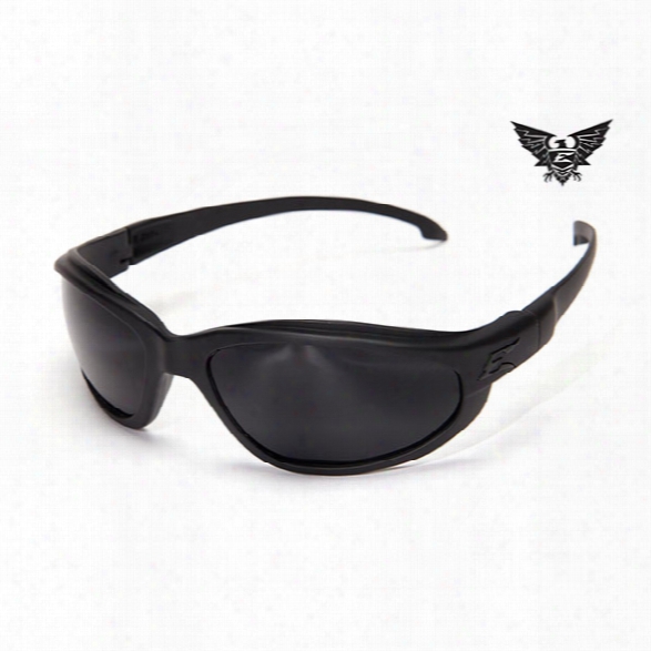 Edge Eyewear Falcon Thin Temple Tactical Eyewear, Black With G-15 Lens - Clear - Unisex - Included