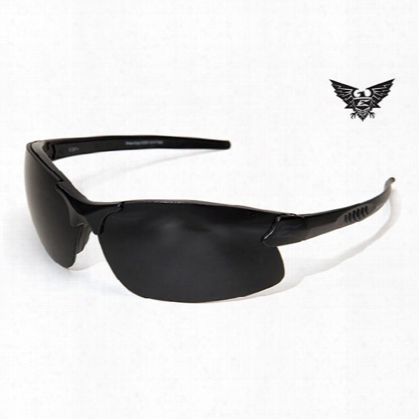 Edge Eyewear Sharp Edge Tactical Eyewear, Black With G-15 Lens - Clear - Unisex - Included