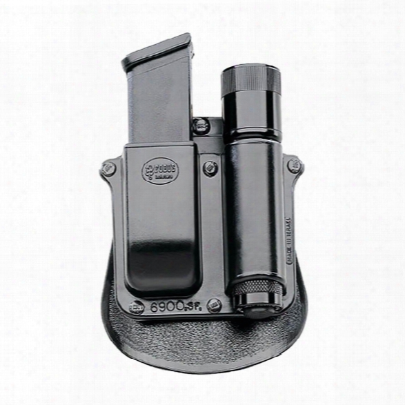 Fobus Mag/light Combo, Paddle, Fits Glock & H&k Usp W/surefire Light - Unisex - Included