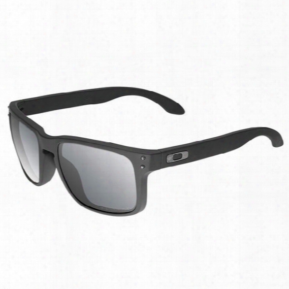 Oakley Cerakote Holbrook - Graphite Black / Grey Polarized - Blue - Male - Included