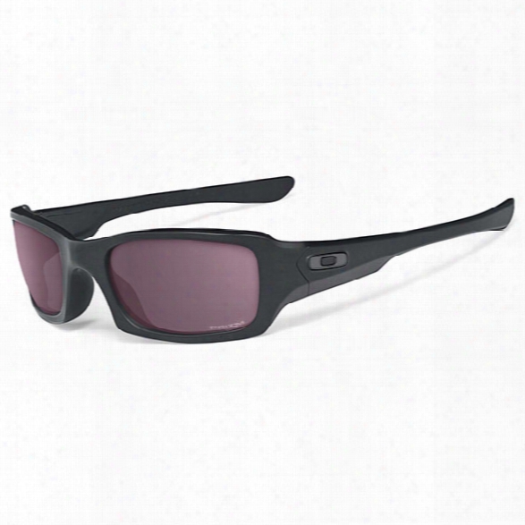 Oakley Prizm Fives Squared, Matte Black / Tr 22 - Blue - Male - Included