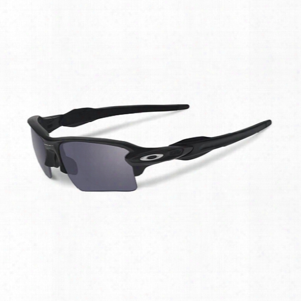 Oakley Si Flak Jacket 2.0 - Matte Black / Grey - Black - Male - Included