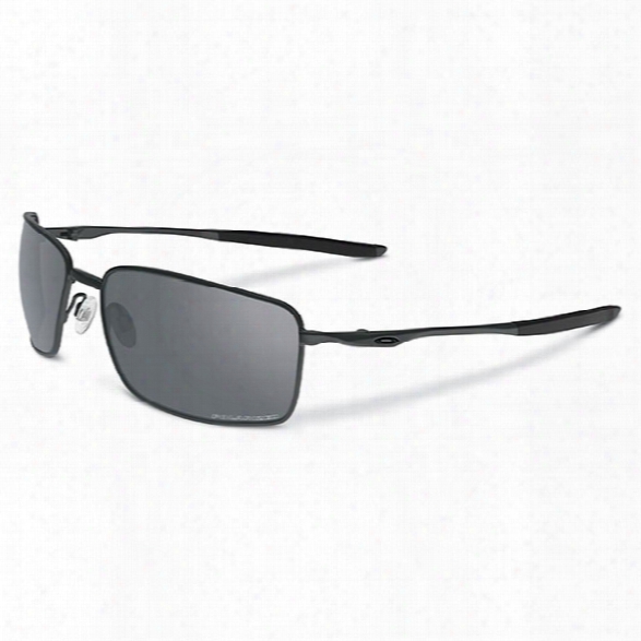 Oakley Square Wire, Carbon / Grey Polarized - Carbon - Male - Included