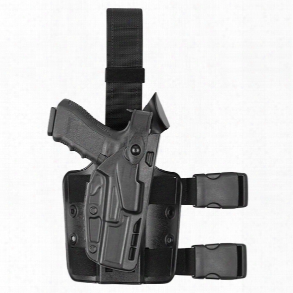 Safariland 7004 7ts Tactical Holster, Black, Rh, Glock 17 22 - Clear - Male - Included