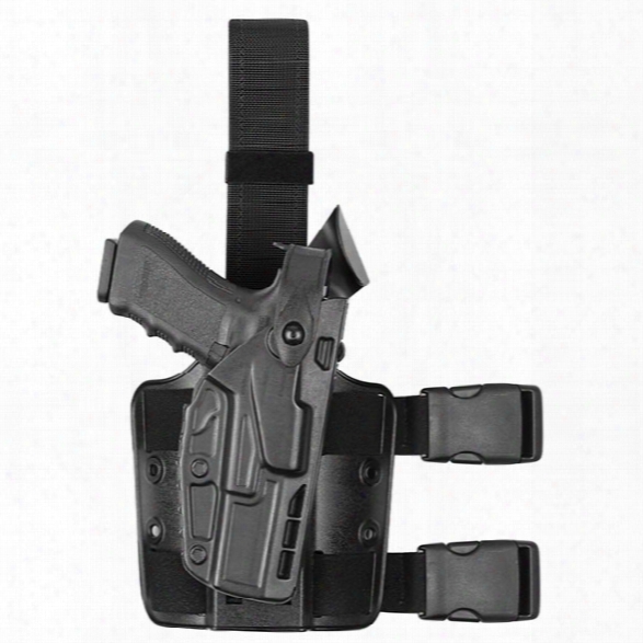 Safariland 7304 7ts Tactical Holster, Plain Black, Rh, Glock 19 23 With Iti M3, Tlr-1, Surefire X200/x300/x300u - Clear - Male - Included