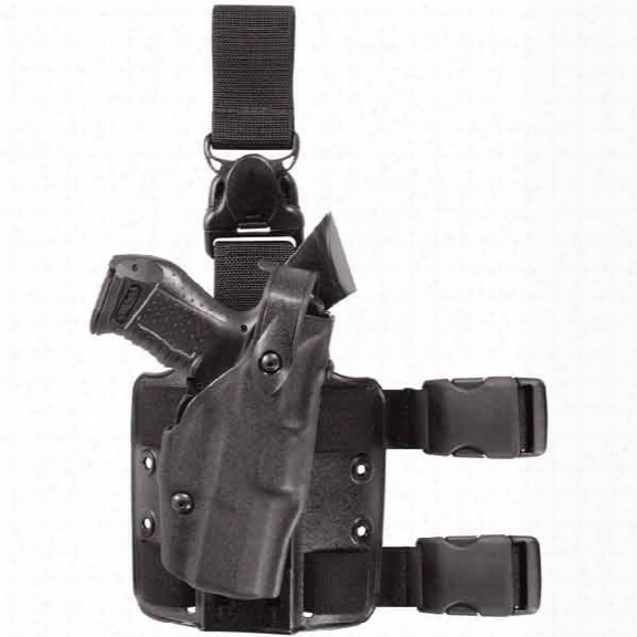 Safariland Als Tactical Holster W/ Quick-release Detachable Harness, Black, S&w M&p, Right-handed - Black - Unisex - Included