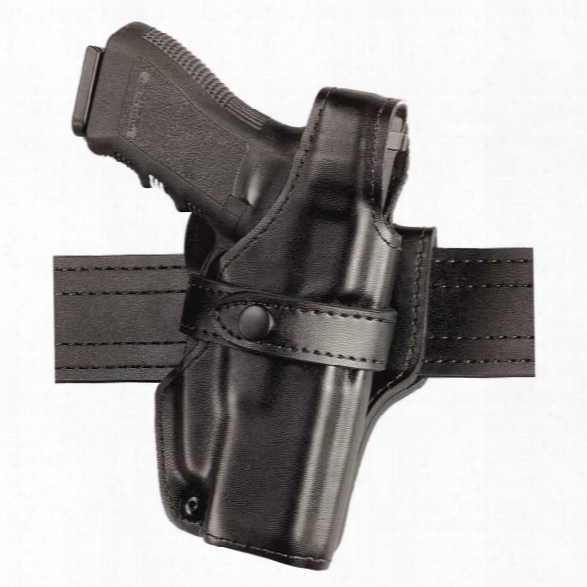 Safariland Ssiii Mid-ride Duty Holster, Retention, Level 3, Black, Plain Black, Right-handed, Glock 17 22 19 23 - Black - Unisex - Included