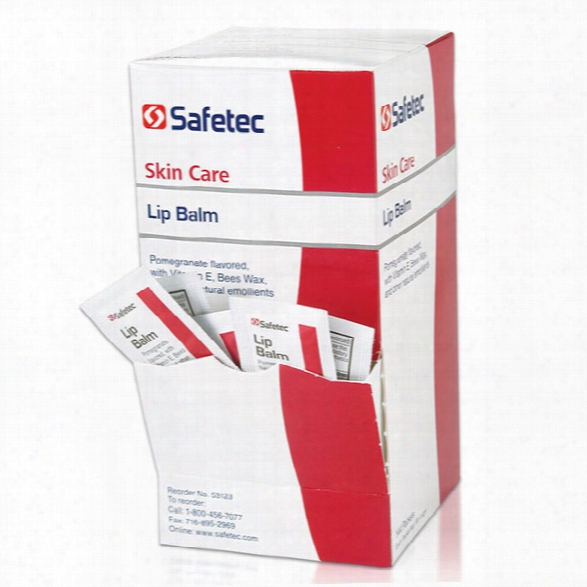 Safetec (144-ct/box) Lip Balm, 0.5 Gram - Unisex - Included