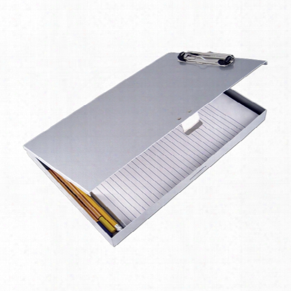 Saunders Tuffwriter, 8 1/2" X 12" Clipboard With 1" Storage Capacity - Male - Included