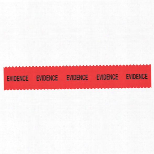 Sirchie Evidence Tape, Red, Evidence, 54' - Red - Unisex - Included