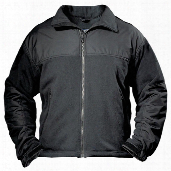 Spiewak Public Safety Performance Fleece Jacket, Black, 2x-large Long - Black - Male - Included