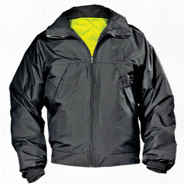 Spiewak Weathertech Reversible Duty Jacket, Black-yellow, 2x-large Long - Black - Male - Included