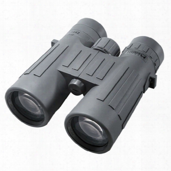 Steiner P1042 10x42 Patrol/tactical Binocular - Clear - Male - Included