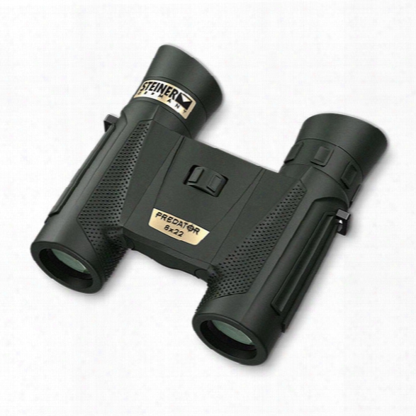 Steiner Predator 8x22 Hunting Binocular - Black - Male - Included