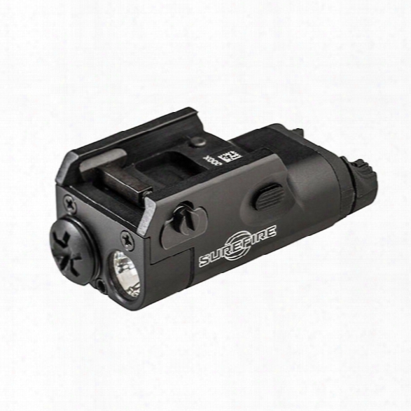 Surefire Xc1 Ultra-compact Pistol Light, W/ Universal And Picatinny Rail Mount, (1)aaa, 200 Lu, Black - Black - Male - Included