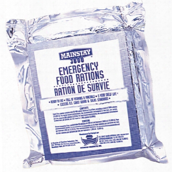 Survivor Industries Emergency Food Rations (single Pack) - Unisex - Included