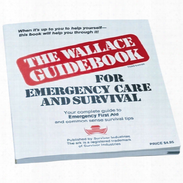 Survivor Industries The Wallace Guidebook For Emergency First Aid And Survival - Unisex - Included