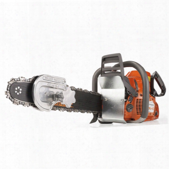 Tempest Technology 365hd Ventmaster Fire Rescue Saw, 16", 4.9 Hp, 0.404 Chain W/ Depth Gauge - Smoke - Male - Included