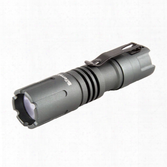 Terralux Lightstar 100, Tri-mode, Hi 150/lo 50/strobe Led, 1 Aa, Grey - Grey - Male - Included