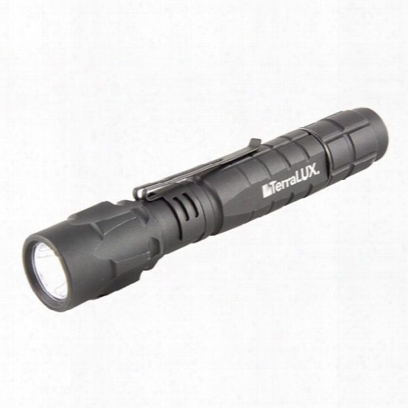 Terralux Lightstar 180, 180 Lumens, Led, 2 Aa, Black - Black - Male - Included