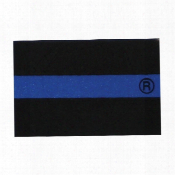 Thin Blue Line Large Sticker - Blue - Male - Included