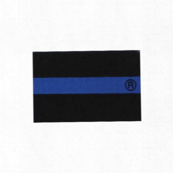 Thin Blue Line Small Sticker - Blue - Male - Included