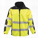 Occunomix Class 3 Speed Collection Premium Rain Jacket, Yellow, 2X-Large - Yellow - Unisex - Included