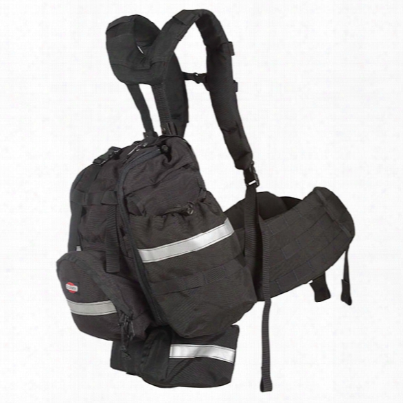 True North Frontline Bushwhacker Pack, Wildland, Standard, Black - Black - Male - Included