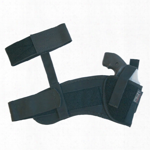 Uncle Mikes Ankle Holster W/retention Strap, Kodra, Rh, Small Autos (.22-.25 Caliber) - Male - Included