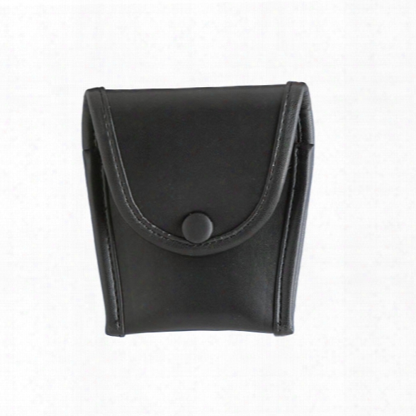 Uncle Mikes Compact Cuff Case W/flap, Mirage Plain Black - Black - Unisex - Included