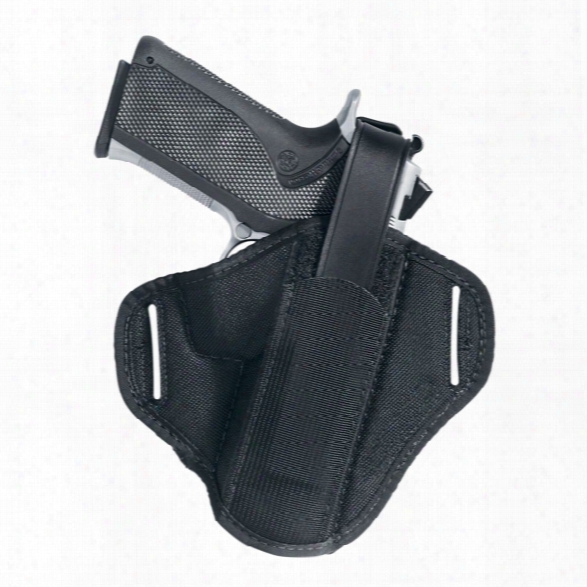 Uncle Mikes Hiddenhammer Super Belt Slide Holster, Ambidextrous, 2"-3" Bbl Small/medium Double Action Revolvers - Unisex - Included