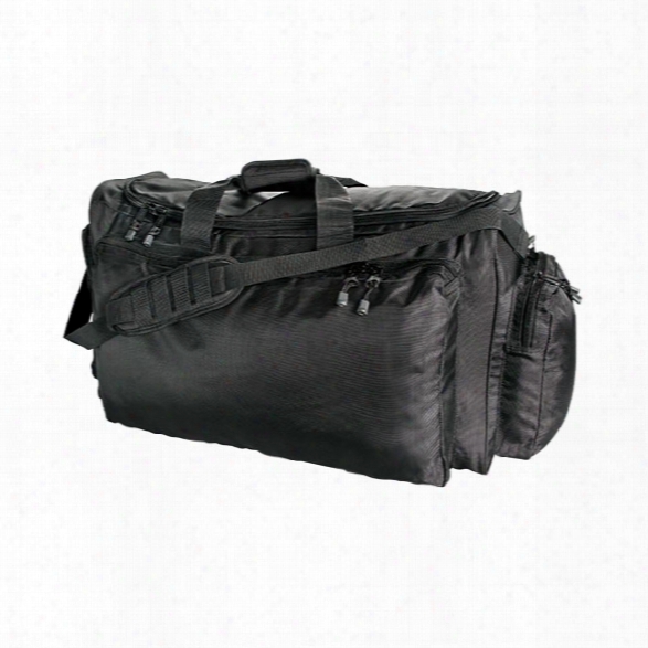 Uncle Mikes Tactical Equipment Bag, Black - Black - Male - Included